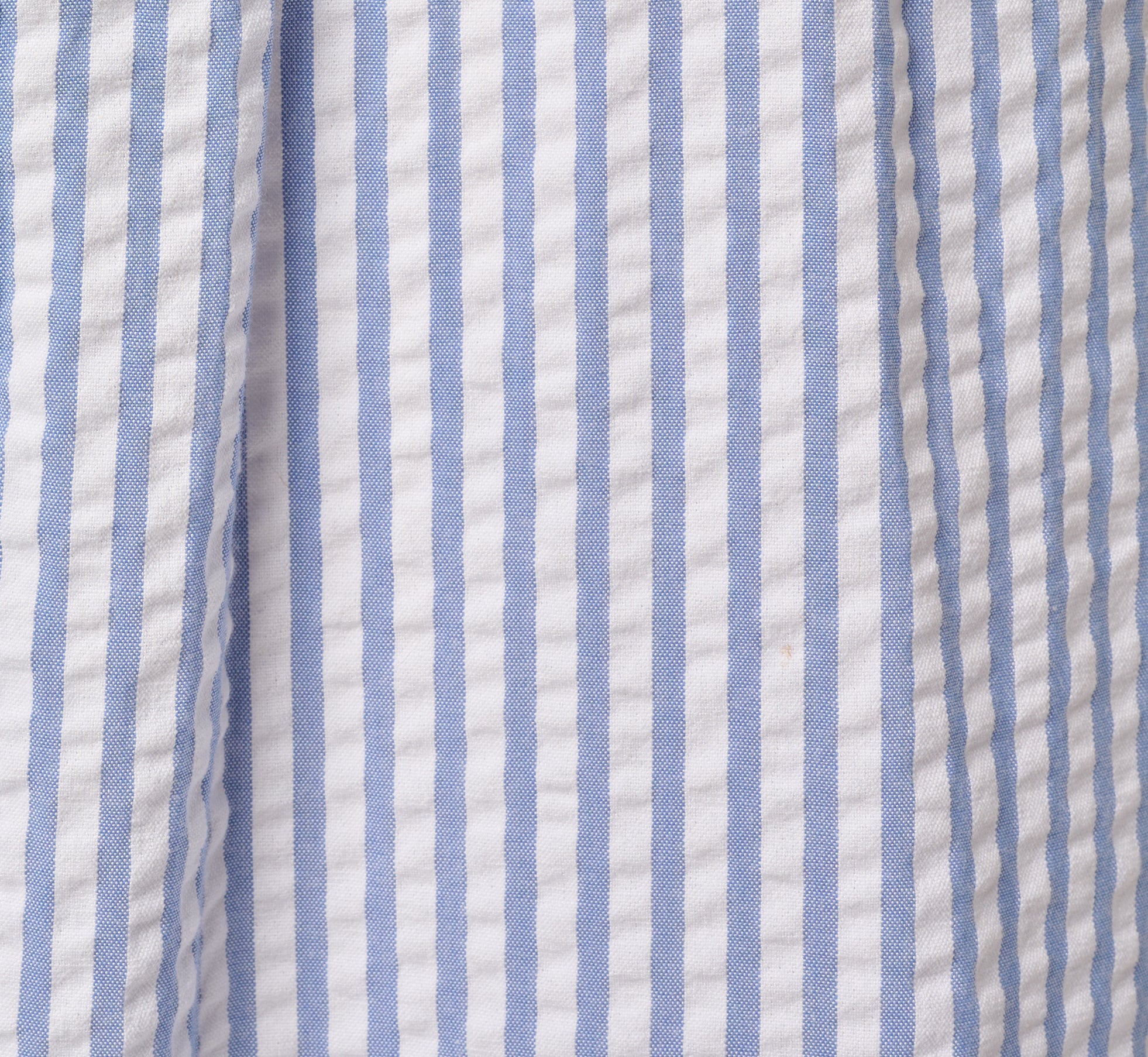 Cap Sleeve Belted Emma Midi Dress In Blue Ivory - Image 7