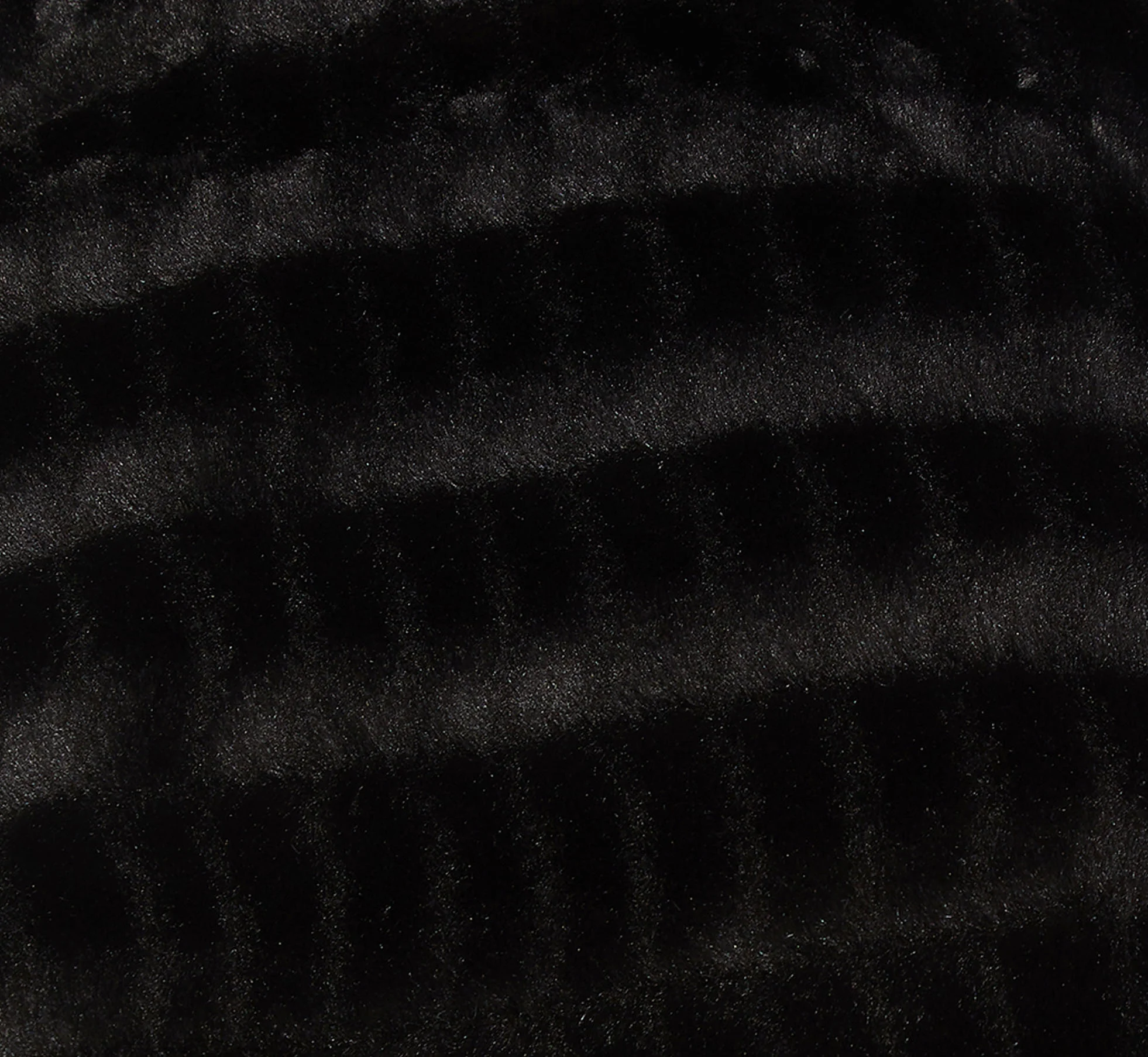 Faux Fur Cape In Black - Image 5