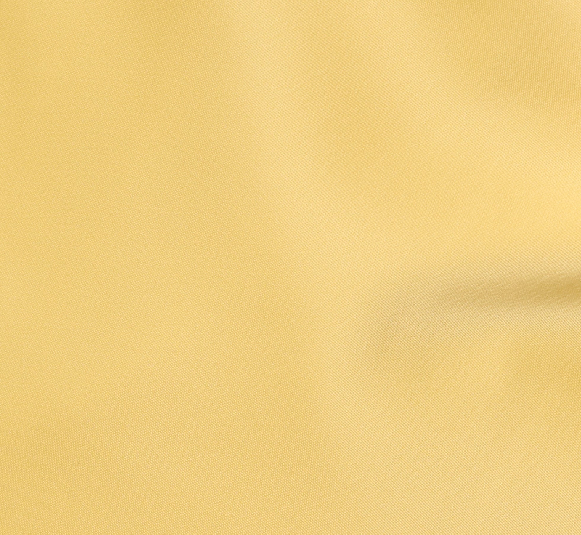 Stretch Satin Flounce Rosette Slip Gown In Butter Yellow - Image 6